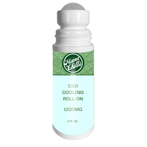 Mama Chills Cooling CBD Roll-On – Targeted Muscle Relief 1200MG