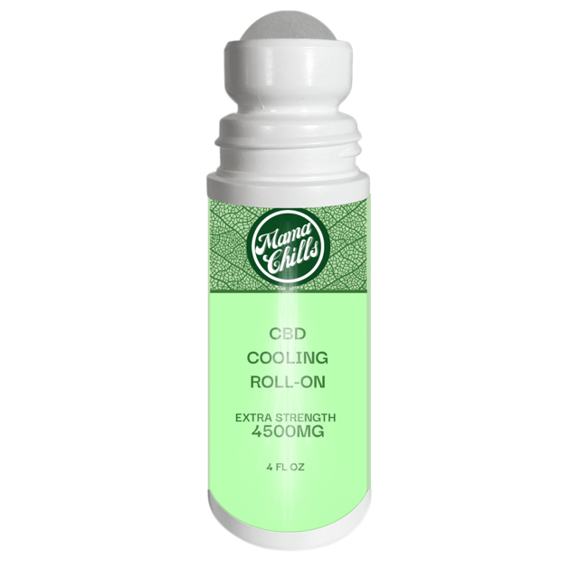Mama Chills Cooling CBD Roll-On – Targeted Muscle Relief 4500MG