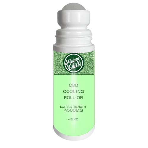 Mama Chills Cooling CBD Roll-On – Targeted Muscle Relief 4500MG