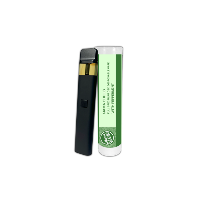 FULL SPECTRUM 2ML CBD DISPOSABLE VAPE WITH PEPPERMINT